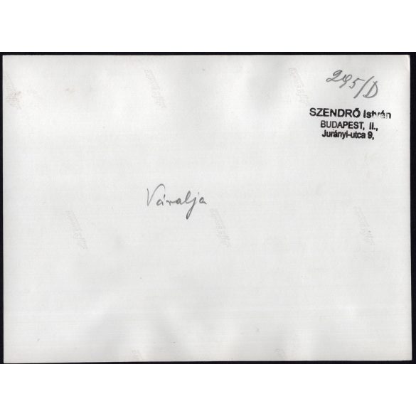 Nagyobb méret, Szendrő István fotóművészeti alkotása, fiatalok váraljai népviseletben, Gyöngyösbokréta mozgalom, Váralja, Tolna megye, népviselet, szoknya, kalap, kendő, 1930-as évek. 