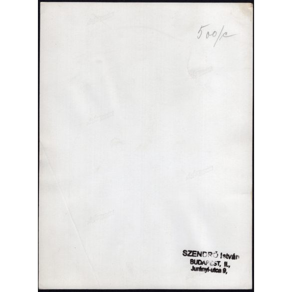 Nagyobb méret, Szendrő István fotóművészeti alkotása, balerina szoknyában, Magyarország, 1930-as évek. Eredeti, pecséttel jelzett fotó, papírkép, Agfa Brovira papíron. 