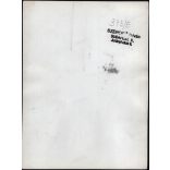 Nagyobb méret, Szendrő István fotóművészeti alkotása, balerina tánc közben, 1930-as évek. Eredeti, pecséttel jelzett fotó, papírkép, Agfa Brovira papíron.