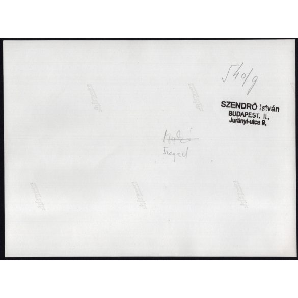 Nagyobb méret, Szendrő István fotóművészeti alkotása, paprika üzem Szegeden, Csongrád-Csanád megye, népviselet, kendő, 1930-as évek. Eredeti, pecséttel jelzett fotó, papírkép, Agfa Brovira papíron. 