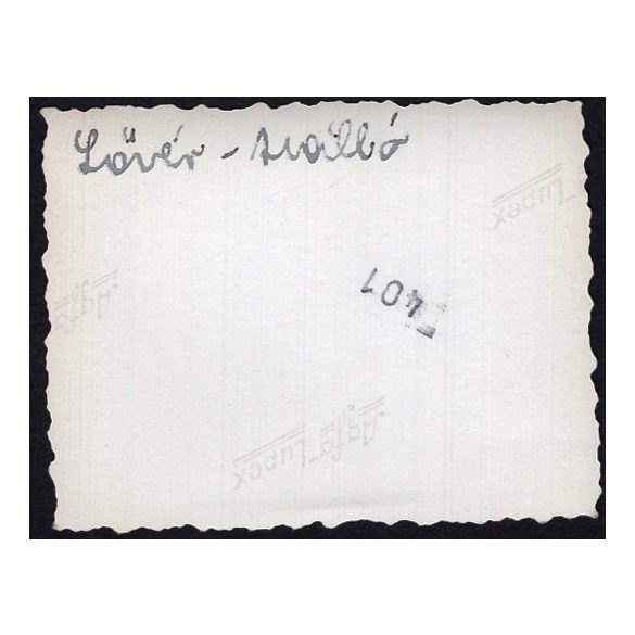 A Lővér-szálló épülete Sopronban, Sopron, Győr-Moson-Sopron megye, utcakép, Horthy-korszak, helytörténet, 1930-as évek, Eredeti fotó, papírkép.   