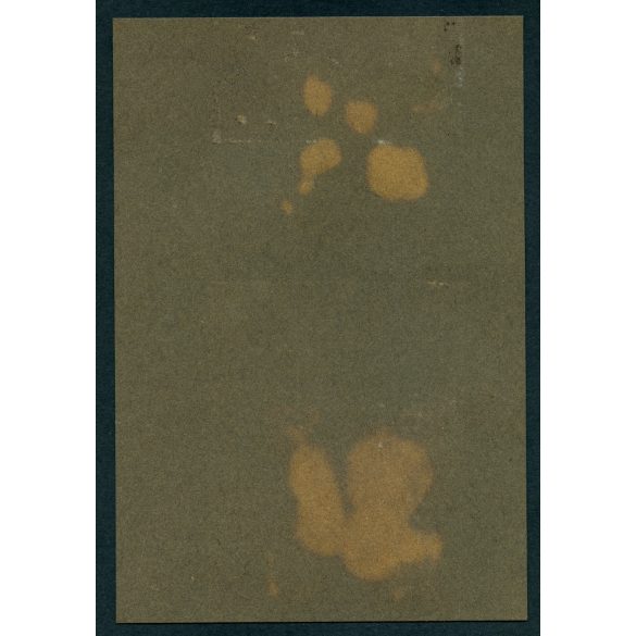 Magyar katonák Horodenkában, egyenruha, romos házak, utcarészletek, 1. világháború, Horodenka, Ukrajna, 1910-es évek, Két darab eredeti, kartonra ragasztott fotó, papírkép. 