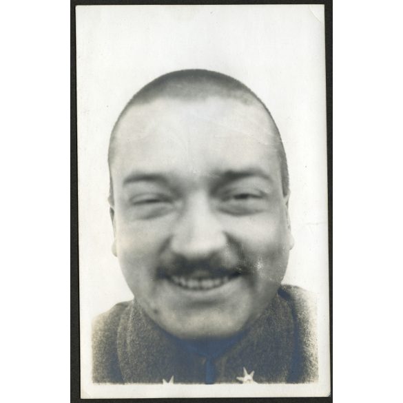 Magyar katonák a fronton, Dr. Horváth Zoltán és Dr. Szántó E. , egyenruha, 1. világháború, Horodenka, Ukrajna, 1910-es évek, Két darab eredeti, kartonra ragasztott fotó, papírkép. 