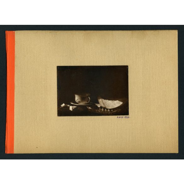 Nagyobb méret, Budaörs látképe, Horthy-korszak, helytörténet, Pest megye, 1930, 1930-as évek, Eredeti fotó, kartonra kasírozott papírkép, „művészfólia” segítségével készült nagyítás. 