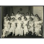 Nagyobb méret, Schaffer fotó, Budapest, 120 éves jubileumi Jogászbál, Pannonia Szálló, bálelnök Körössy János,  Horthy-korszak, 1934, 1930-as évek, Eredeti fotó, papírkép.  