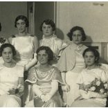 Nagyobb méret, Schaffer fotó, Budapest, 120 éves jubileumi Jogászbál, Pannonia Szálló, bálelnök Körössy János,  Horthy-korszak, 1934, 1930-as évek, Eredeti fotó, papírkép.  