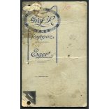 Graf műterem, Eger,  Vass Olga Magyar Királyi Államvasutak igazolványa, elegáns lány gyönyörű hajjal, valószínűleg vajki Vass János későbbi vallásügyi miniszter testvére, monarchia, 1890, 1890-es évek