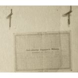 Irodisták az íróasztalnál, Hadirokkantak Írógépjavító Műhelye naptár, Hadirokkantak Lapja plakát, Horthy korszak, 1931, 1930-as évek, Eredeti fotó, papírkép.   