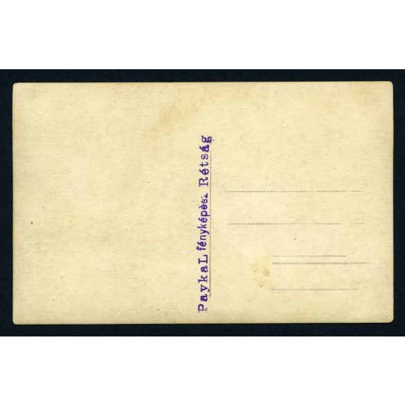 Payka fényképész, Rétság, férfiak ünneplő ruhában, cigaretta, Horthy-korszak, helytörténet, Nógrád megye, 1920-as évek, Eredeti fotó, papírkép.  