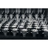 A rézmozsár készítő mester termékei, különös, foglalkozás, műhely, Horthy-korszak, helytörténet, 1930-as évek, Eredeti fotó, kartonra ragasztott papírkép.   