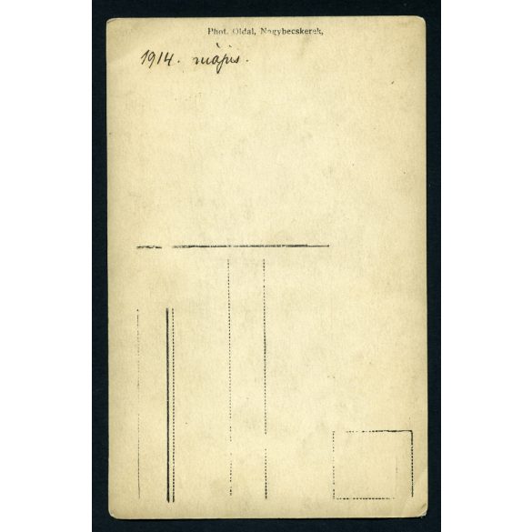 Oldal műterem, Nagybecskerek, Vajdaság, elegáns kisfiú matrózblúzban, faragott díszes karosszék, monarchia, helytörténet, 1914, 1910-es évek, Eredeti jelzett fotó, papírkép.  