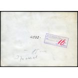 Nagyobb méret, trolibusz, Budapest, Ganz gyári fotó, T100, jármű, közlekedés, Horthy-korszak, 1930-as évek, Eredeti fotó, papírkép, felülete kopott, foltos. 