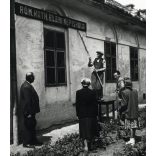 Egyházi iskolák államosítása, Pécel (?), kommunizmus, 1948, 1940-es évek, Eredeti fotó, papírkép.  