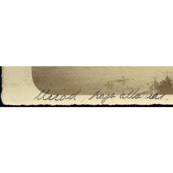 Hajóállomás, Uszód, kikötő a Duna partján, közlekedés, helytörténet, Bács-Kiskun megye, 1910-es évek, Eredeti fotó, papírkép.  