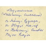 Úri társaság, magyar katonatiszt egyenruhában, Szelecsényi Antalné, dr. Szőnyi Gyula, dr. Hegyi Károly, dr. Szelecsényi Andor ügyvéd, Pajor Lajos, érdemrend, 1930-as évek, Eredeti fotó, hátulján feliratozott papírkép.   