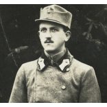 Magyar katona egyenruhában, 1. világháború, monarchia, 1918, 1910-es évek, Eredeti fotó, papírkép. 