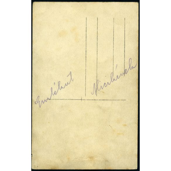 Magyar katona egyenruhában, 1. világháború, monarchia, 1918, 1910-es évek, Eredeti fotó, papírkép. 