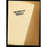 Nagyobb méret, Szendrő István fotóművészeti alkotása, a Szent Korona őrzője, Budapest, Budai Vár, egyenruha, puska, fegyver, 1930-as évek. Eredeti, pecséttel jelzett fotó, papírkép. Dekorációnak, ajándéknak is kiváló.