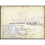 Nagyobb méret, Kaulich Rudolf fotóriporter, Budapest, a Bessenyői Bessenyő család aranylakodalmat ünnepelnek a Kistemplom utcai házukban, katonatiszt, egyenruha, Horthy-korszak, 1937, 1930-as évek, Eredeti fotó, pecséttel jelzett, hátulján a szereplő