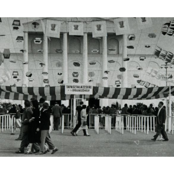 Mezőgazdasági kiállítás, Budapest, szocializmus, 1950-es évek, Eredeti fotó, papírkép.   