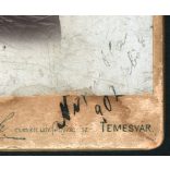 Kossak műterem, Temesvár, Erdély,  elegáns nő hatalmas masnival, monarchia, 1902, 1900-as évek, Eredeti CDV, hátulján feliratozott vizitkártya fotó.   méret megközelítőleg (centiméterben): 6.5 x 10.5  Használt! Eredeti nagyítás! Nem reprint, nem máso