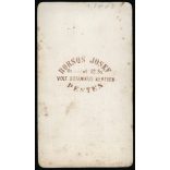 Borsos műterem, Pest, elegáns nő gyönyörű ruhában, monarchia, 1860-as évek, Eredeti CDV, vizitkártya fotó. 