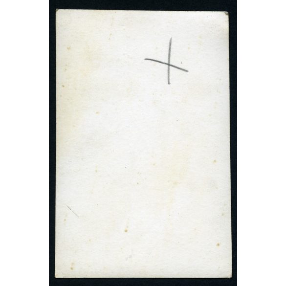 Ikarus autóbusz a szerpentinen, Budapest, romos házak, budai Vár, halászbástya, Víziváros, Hunyadi János út, I. kerület, helytörténet, jármű, közlekedés, kommunizmus, 1950-es évek, Eredeti fotó, papírkép. 