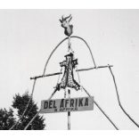 Cserkész Világtalálkozó, Gödöllő, Jamboree, Dzsembori, Dél Afrika kapu, Horthy-korszak, 1933. VIII. 7, 1930-as évek, Eredeti fotó, hátulján feliratozott papírkép.  