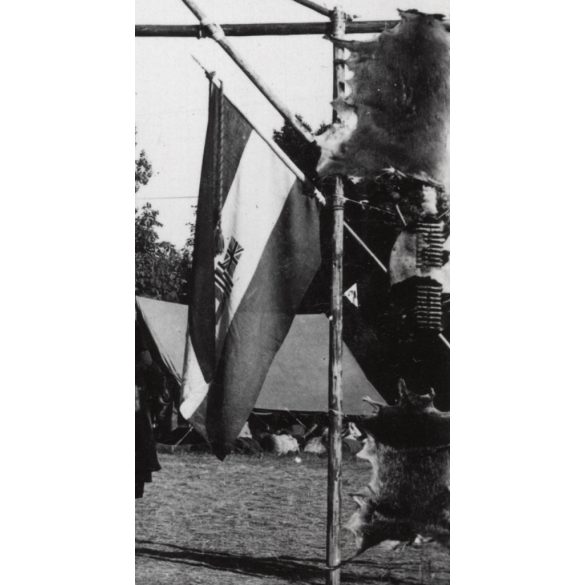 Cserkész Világtalálkozó, Gödöllő, Jamboree, Dzsembori, Dél Afrika kapu, Horthy-korszak, 1933. VIII. 7, 1930-as évek, Eredeti fotó, hátulján feliratozott papírkép.  