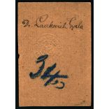 Elegáns bajuszos úr, Dr. Laczfy-Laczkovich Gyula miniszteri tanácsos BSZKRT igazolványa, szignózott, pecsételt portréja, lornyon, bajusz, 1920-as évek, Eredeti aláírt, kartonra ragasztott fotó, hátulján feliratozott igazolvány. 