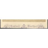 Borsos Jósef műterme, Pest, gyönyörű nő elegáns ruhában, virág, medál, különös haj, legyező, monarchia, 1860-as évek, Eredeti korai kabinetfotó, alja vágott.  