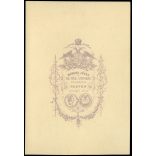 Borsos Jósef műterme, Pest, gyönyörű nő elegáns ruhában, virág, medál, különös haj, legyező, monarchia, 1860-as évek, Eredeti korai kabinetfotó, alja vágott.  
