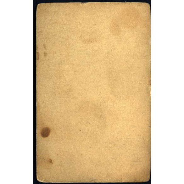 Perecki műterem, Belgrád, Szerbia, Zimmermann Sándor huszár, egyenruhában, katona, elegáns bajuszos úr portréja, K. u. K., monarchia, 1880-as évek, Eredeti CDV, kisebb méretű vizitkártya fotó, „mignon”.  