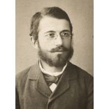 Dévald műterem, Keszthely, elegáns szakállas férfi portréja, cvikker, szemüveg, monarchia, 1880-as évek, Eredeti CDV, hátulján szignózott, aláírt vizitkártya fotó. 