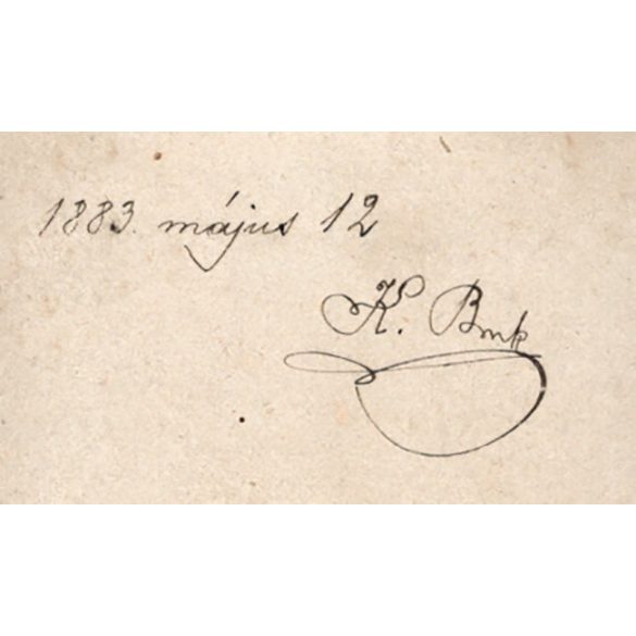 Dévald műterem, Keszthely, elegáns szakállas férfi portréja, cvikker, szemüveg, monarchia, 1880-as évek, Eredeti CDV, hátulján szignózott, aláírt vizitkártya fotó. 