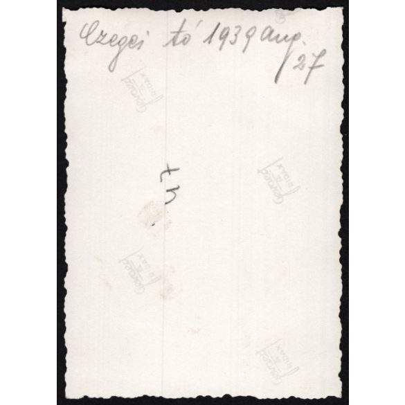 Lovak a Czegei-tónál, Erdély,  Wass birtok,   helytörténet, Horthy-korszak, 1939, 1930-es évek, Eredeti fotó, hátulján feliratozott papírkép.   