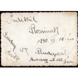 Gazdag Erzsi költőnő Zündapp motorkerékpáron, Budapest, Andrássy út 120., jármű, közlekedés, irodalom, művészet, ismert, helytörténet, Horthy-korszak, 1940, 1940-es évek, Eredeti fotó, hátulján feliratozott, szignózott, aláírt papírkép.