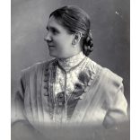 Csizhegyi műterem, Kolozsvár, Erdély, elegáns nő portréja, monarchia, 1900-as évek, Eredeti kabinetfotó.  