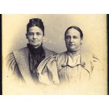 Winter műterem, Bécs, Ausztria, Czelkó Ilonka, elegáns nők portréja, monarchia, 1880-as évek, Eredeti, hátulján feliratozott kabinetfotó.