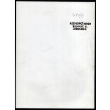 Nagyobb méret, Szendrő István fotóművészeti alkotása, a Farkasréti temető Keresztes Szent János temetőkápolnája, Budapest, a kápolna elpusztult a 2. világháborúban, 1930-as évek. Eredeti, pecséttel jelzett fotó, papírkép, Agfa Brovira papíron. Dekorá