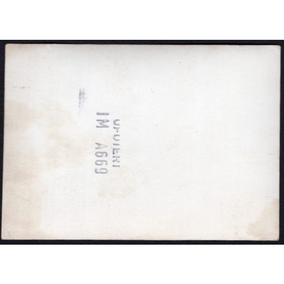 Vitorlázó repülőgép a városban, Budapest, Móric Zsigmond körtér, különös, jármű, közlekedés, szocializmus, 1960-as évek, Eredeti fotó, papírkép.   