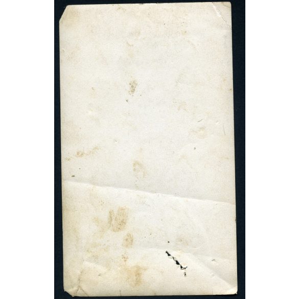 Orosz hadifoglyok egy tehervagonban, 1. világháború, katona, egyenruha, vonat, vasút, monarchia, 1910-es évek, Eredeti fotó,  papírkép, sarka sérült, alja lyukas, törésnyommal.  