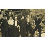 Lajos menedékház Kassa környékén, Felsőtőkés, Felvidék, úri társaság, vendéglátás, turizmus, kirándulók, Horthy-korszak, 1930-as évek, Eredeti fotó, papírkép.  