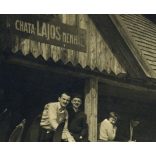 Lajos menedékház Kassa környékén, Felsőtőkés, Felvidék, úri társaság, vendéglátás, turizmus, kirándulók, Horthy-korszak, 1930-as évek, Eredeti fotó, papírkép.  