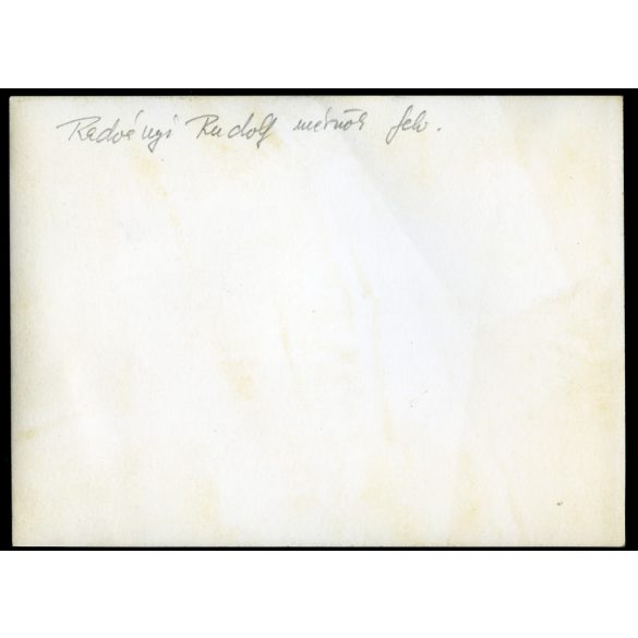 A nagy jeges árvíz után, Tass, Duna, megdőlt zsilipház, Radványi Rudolf mérnök felvétele, kommunizmus, 1956 január, 1950-es évek, helytörténet, Eredeti fotó, papírkép, hátulja feliratozva, keresztben törésnyom.  