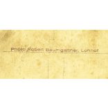 Robert Baumgartner fényképész, Lohhof (Németország), ünnepel a Nemzetiszocialista Párt, náci zászló, katona, egyenruha, munka ünnepe, Horthy-korszak, 1937. május 1., 1930-as évek, Eredeti fotó, hátulján feliratozott papírkép. 