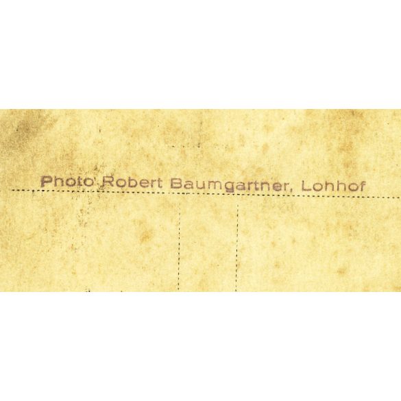 Robert Baumgartner fényképész, Lohhof (Németország), ünnepel a Nemzetiszocialista Párt, náci zászló, katona, egyenruha, munka ünnepe, Horthy-korszak, 1937. május 1., 1930-as évek, Eredeti fotó, hátulján feliratozott papírkép. 