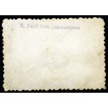 K. Pesti fotó, Jászkarajenő, elegáns gyerekek, lányok, testvérek, Pest megye, helytörténet, Horthy-korszak, 1930-as évek, Eredeti fotó, hátulján pecséttel jelzett papírkép.