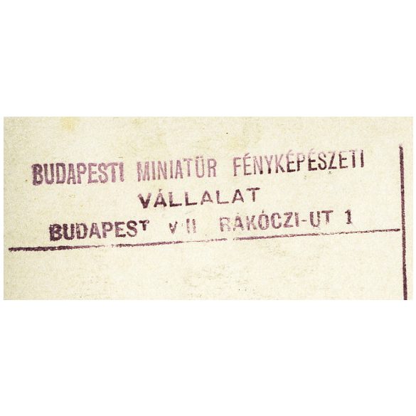 Budapesti Miniatűr Fényképészeti Vállalat, Budapest, bajuszos férfi portréja, monarchia, 1910-es évek, fotó-fülke, fotó automata, enyveshát. Eredeti fotó, pecséttel jelzett papírkép.  