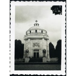   Andrássy-mauzóleum, Krasznahorka, Krasznahorkaváralja, (Felvidék), 2. világháború, Horthy-korszak, 1930-as évek, Eredeti fotó, papírkép.  